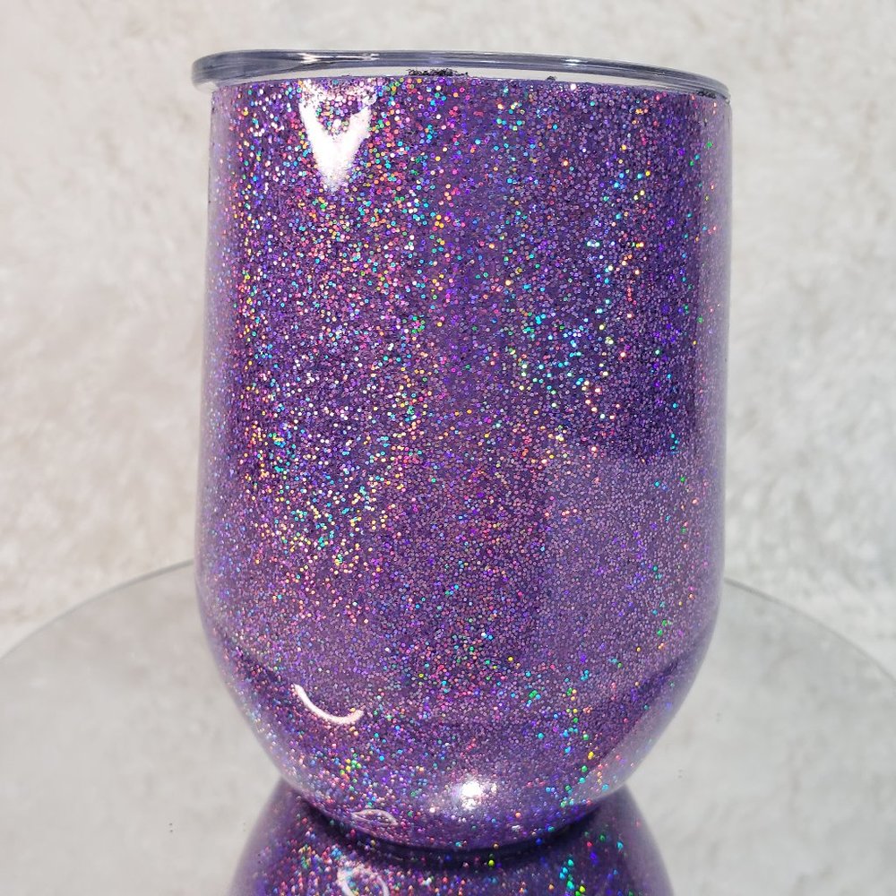 Purple Haze Stemless Wine Tumbler  12oz